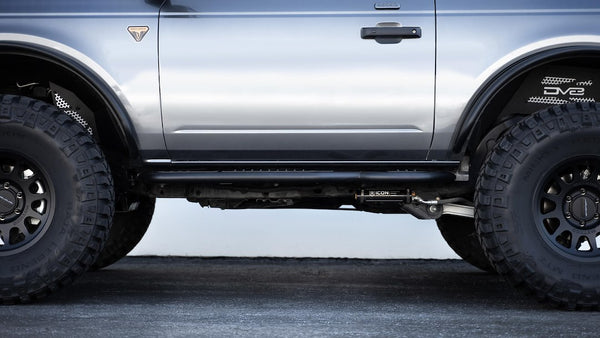 DV8 Offroad Round Tube Side Steps (MPN: SRBR-05)