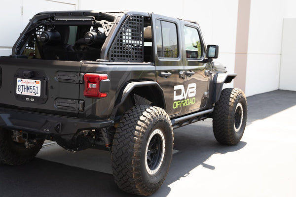 DV8 Offroad Rock Sliders (MPN: SRJL-07)