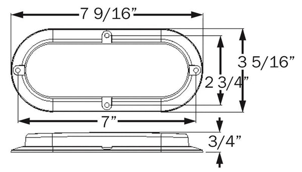 Optronics Trailer Light (MPN: STL73RK)