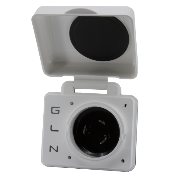 Hughes Auto Power Inlet Port (MPN: SV30API-W)
