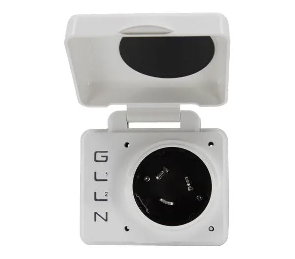 Hughes Auto Power Inlet Port (MPN: SV50API-W)