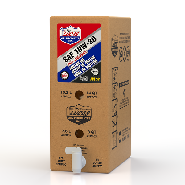 Lucas Oil Synthetic 10W-30 Bag In Box (MPN: 18013)