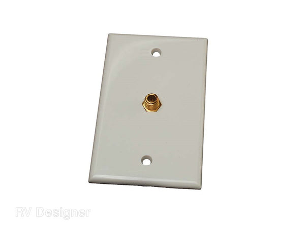 RV Designer TV Cable Entry Plate (MPN: T141)