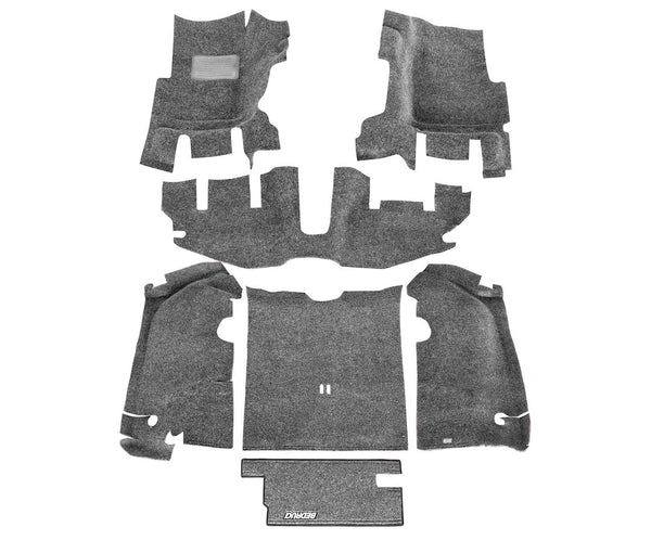 BedRug Dark Gray Carpet-Like Liners (MPN: CBRTJ97)