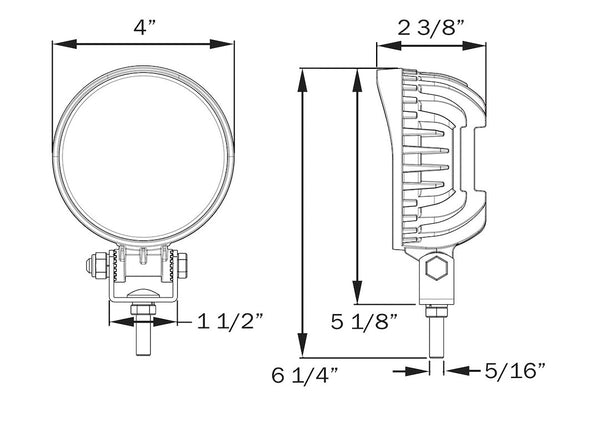 Optronics Work Light (MPN: TLL144FSL)