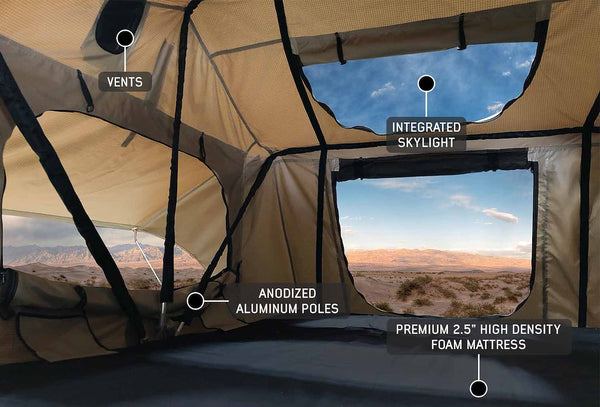 Overland Vehicle Systems Roof Top Tent (MPN: 18119933)