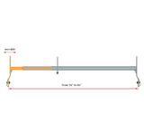Black Horse Off Road Ladder Rack (MPN: TR-WRG2)