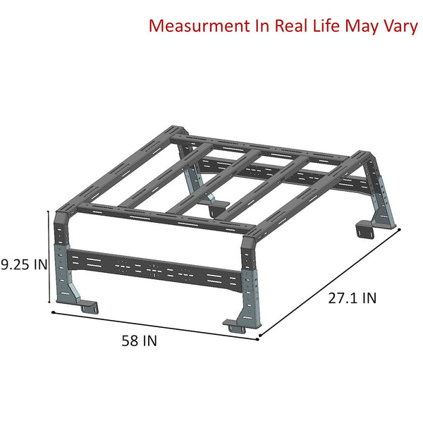 Black Horse Off Road Truck Bed Bar (MPN: TR11B)