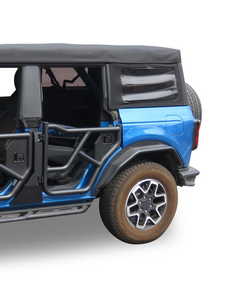 Black Horse Off Road Tubular Lower Half Doors (MPN: TRDFB21)