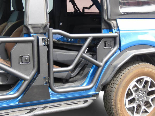 Black Horse Off Road Tubular Lower Half Doors (MPN: TRDFB21)