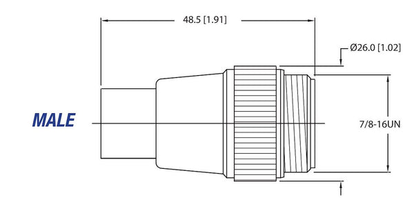 Maretron Marine Network Cable Terminator (MPN: TRL-NM)