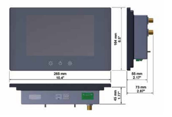 Maretron Multi Function Display (MPN: TSM810C-01)