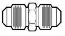Anderson Fittings Adapter Fitting (MPN: U2-6)