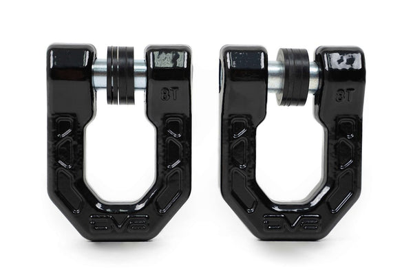 DV8 Offroad Elite Series D-Ring Shackles (MPN: UNSK-01BL)