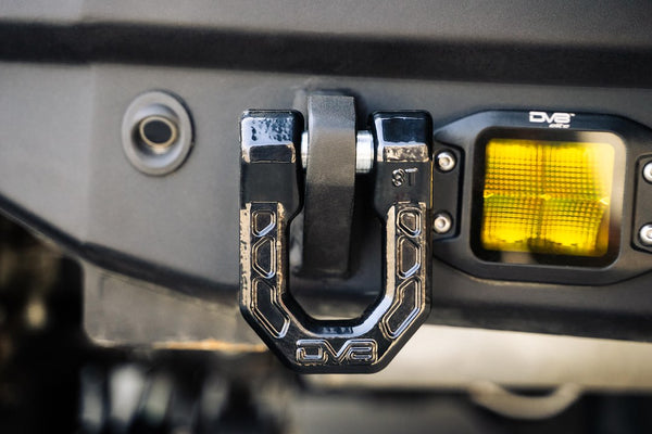 DV8 Offroad Elite Series D-Ring Shackles (MPN: UNSK-01BL)