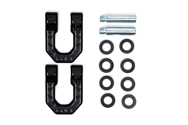 DV8 Offroad Elite Series D-Ring Shackles (MPN: UNSK-01BL)
