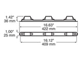 Peterson Mfg. Incandescent Clearance Light (MPN: V107-3R)