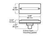 Peterson Mfg Incandescent Clearance Light (MPN: V132A)