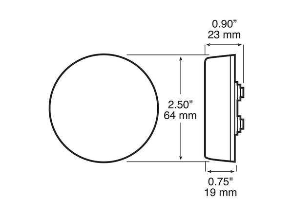Peterson Mfg Clearance Light (MPN: V142R)