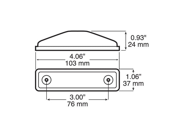 Peterson Mfg. LED Clearance Light (MPN: V169KA)