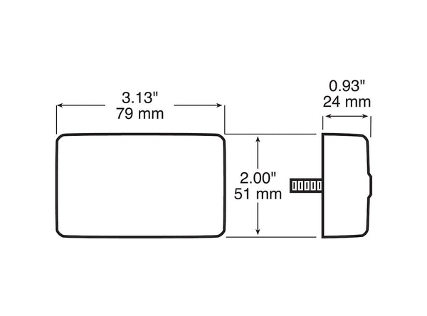 Peterson Mfg Clearance Light (MPN: V170A)