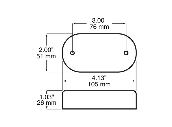 Peterson Mfg. LED Clearance Light (MPN: V180R)