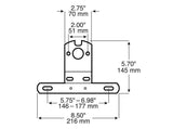 Peterson Manufacturing License Plate Bracket (MPN: V428-09)