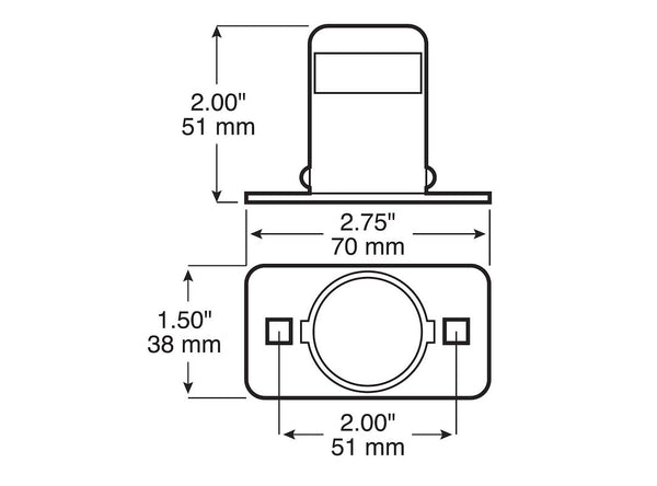 Peterson License Plate Light (MPN: V435)