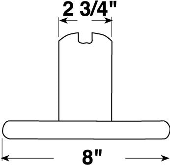Peterson Manufacturing License Plate Bracket (MPN: V440-09)