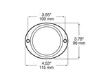 Peterson Mfg Red Lens Reflector (MPN: V472R)