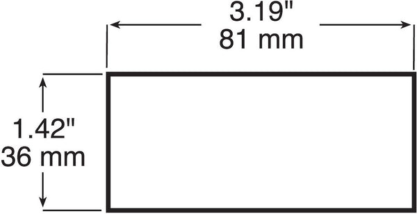 Peterson Mfg Reflector Quick Mount Amber Lens (MPN: V483A)