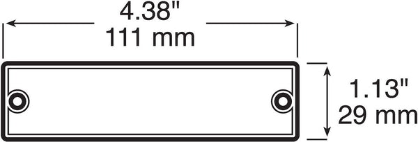 Peterson Reflector With Amber Lens (MPN: V487A)
