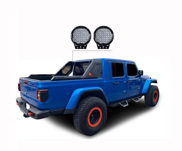 Black Horse Off Road Truck Bed Bar (MPN: VIRB09B-PL69B)