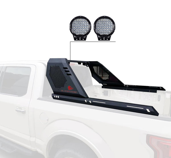 Black Horse Off Road Truck Bed Bar (MPN: VIRB09B-PL69B)