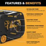 Firman Portable Inverter Generator (MPN: W03385)