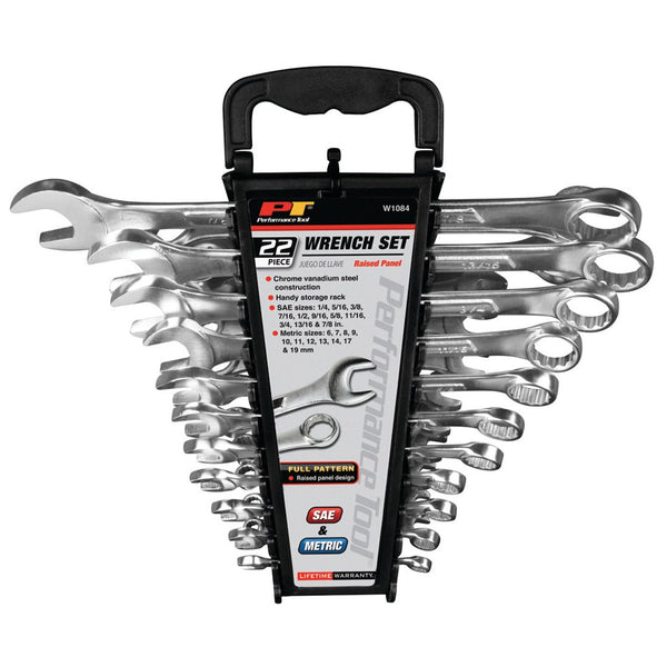 Performance Tool Combination Wrench Set (MPN: W1084)