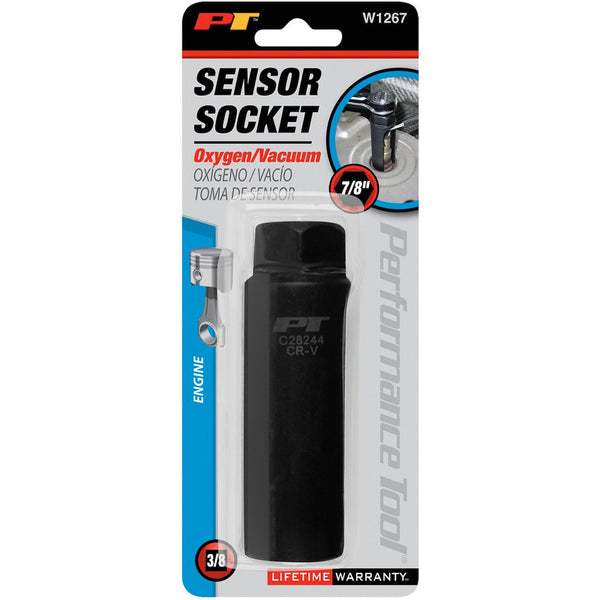 Performance Tool Oxygen Sensor Socket (MPN: W1267)