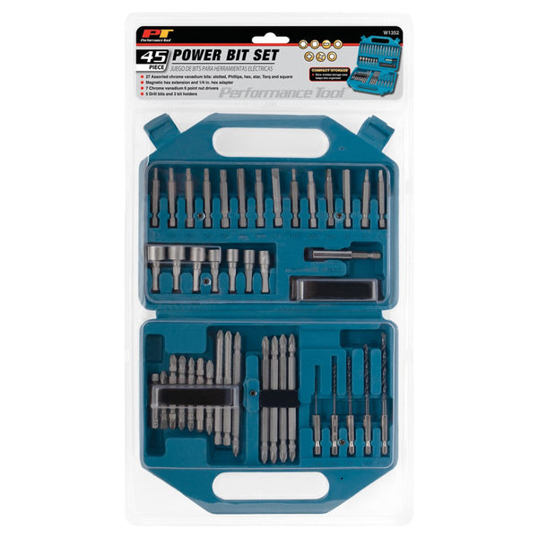 Performance Tool Drill Bit Set (MPN: W1352)