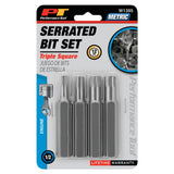 Performance Tool Triple Square Screw Bit Set (MPN: W1395)