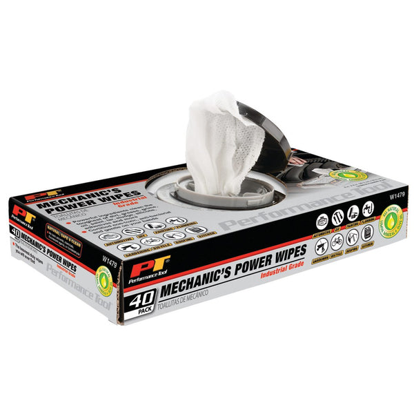 Performance Tool Heavy Duty Cleaning Wipes (MPN: W1479)