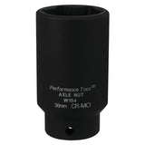 Performance Tool 36 Millimeter Axle Nut Socket (MPN: W154)