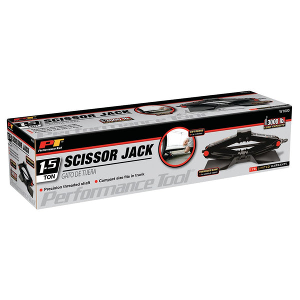 Performance Tool Scissor Jack (MPN: W1600)