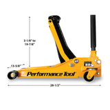 Performance Tool Hydraulic Floor Jack (MPN: W1617)