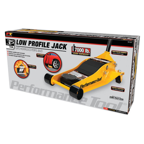 Performance Tool Low Profile Floor Jack (MPN: W1627)