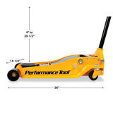 Performance Tool Low Profile Floor Jack (MPN: W1627)