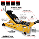 Performance Tool Hydraulic Floor Jack (MPN: W1645)