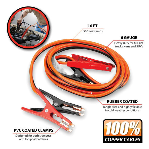 Performance Tool Heavy Duty Jumper Cable (MPN: W1668)