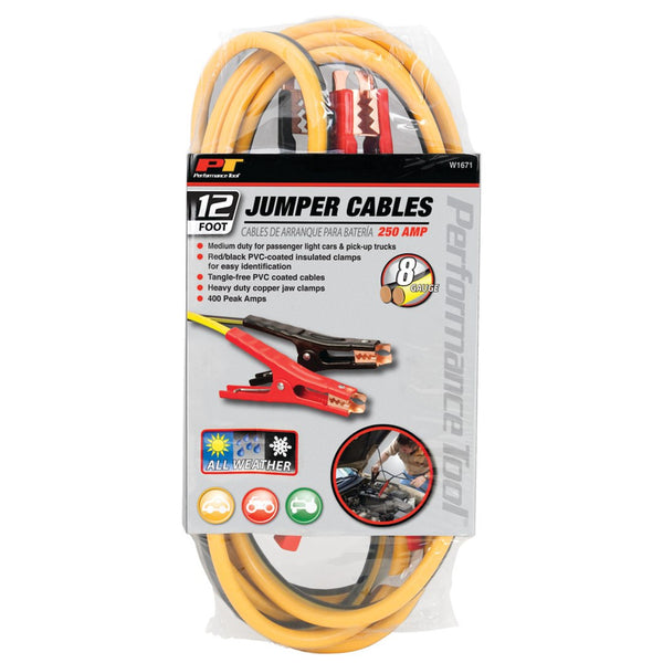 Performance Tool Battery Jumper Cable (MPN: W1671)