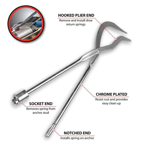 Performance Tool Brake Spring Tool (MPN: W175)