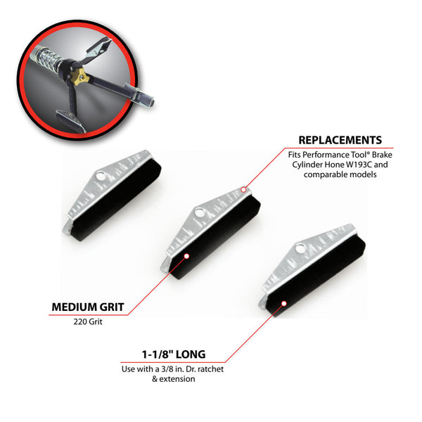 Performance Tool Honing Stone Set (MPN: W199C)